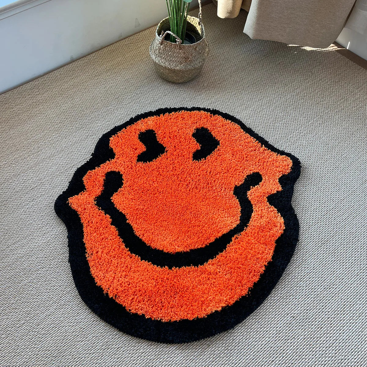 Twisted Smiling Plush Handmade Rug