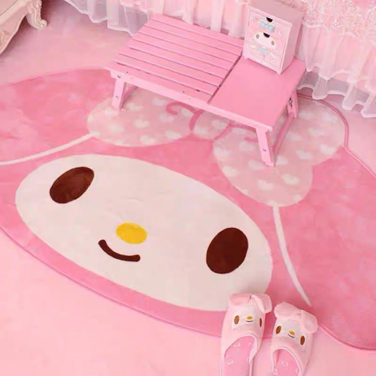 Kawaii My Melody Cartoon Floor Mat