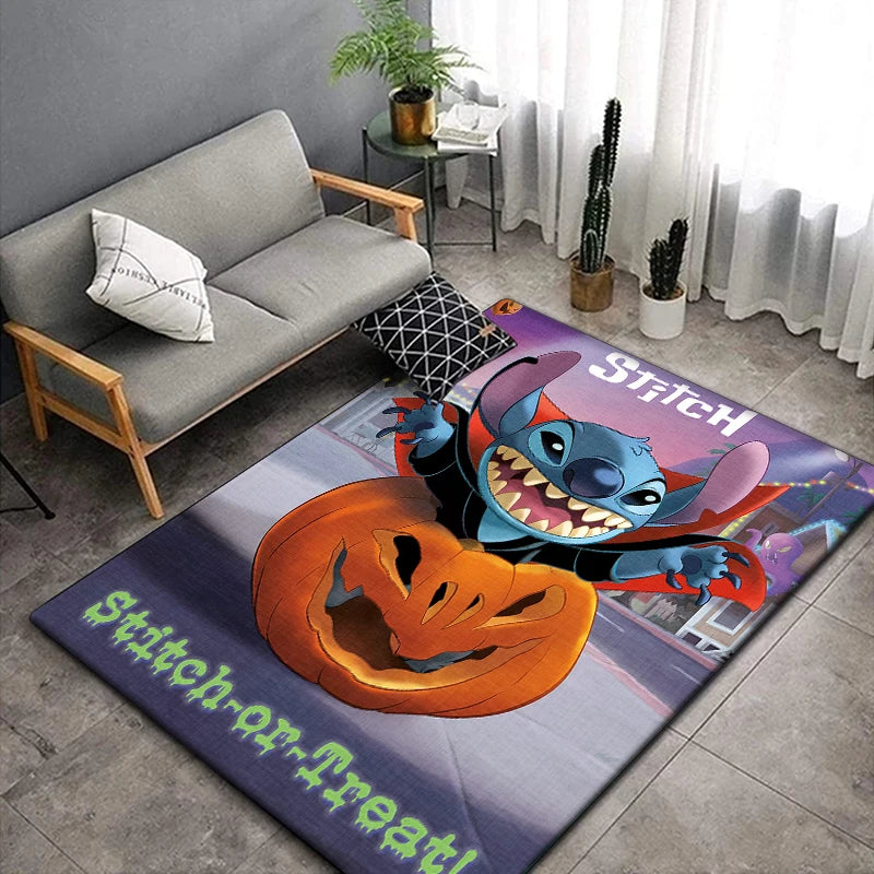 Disney Stitch Cartoon Area Rug