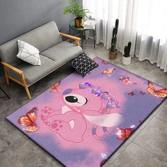 Disney Stitch Cartoon Area Rug