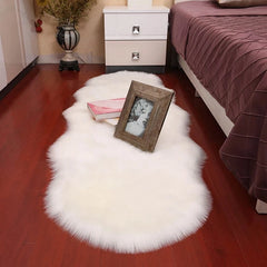 Plush Soft Sheepskin Bedroom Rug