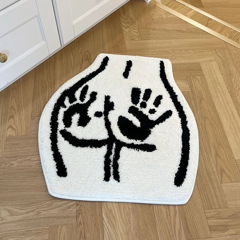 Plush Non-Slip Ass Butt Carpet