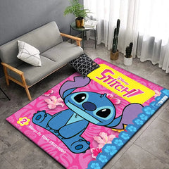 Disney Stitch Cartoon Area Rug